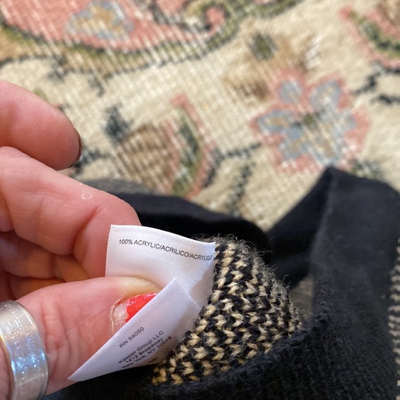 Gorgeous Hooded PONCHO! 🔥HOT ITEM🔥 KASPER Spacious L /XL Womens NEW! 🍁🎄 - Picture 17 of 17